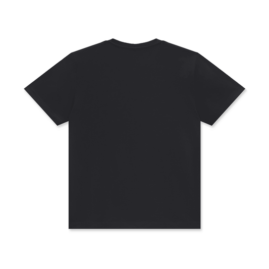 NEVER DEFEATED CLASSIC LOGO TEE ‘BLACK’