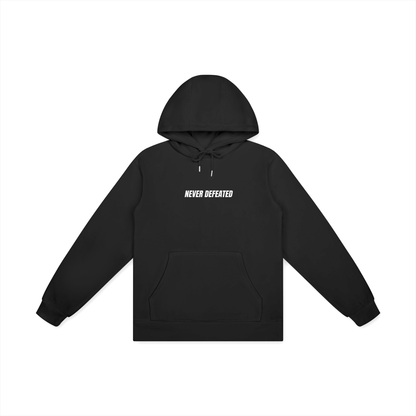 NEVER DEFEATED CLASSIC HOODIE ‘BLACK’