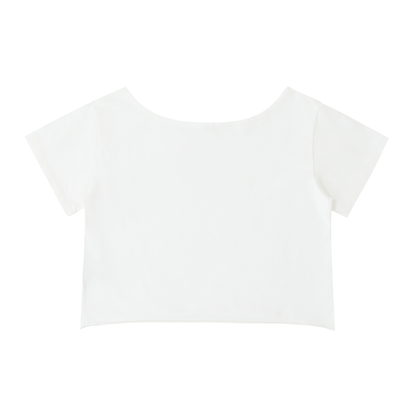 NEVER DEFEATED CROP TOP