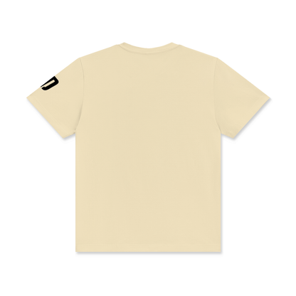 NEVER DEFEATED CLASSIC LOGO TEE ‘BLACK’