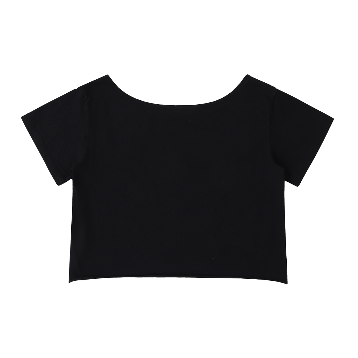 NEVER DEFEATED CROP TOP ‘BLACK’