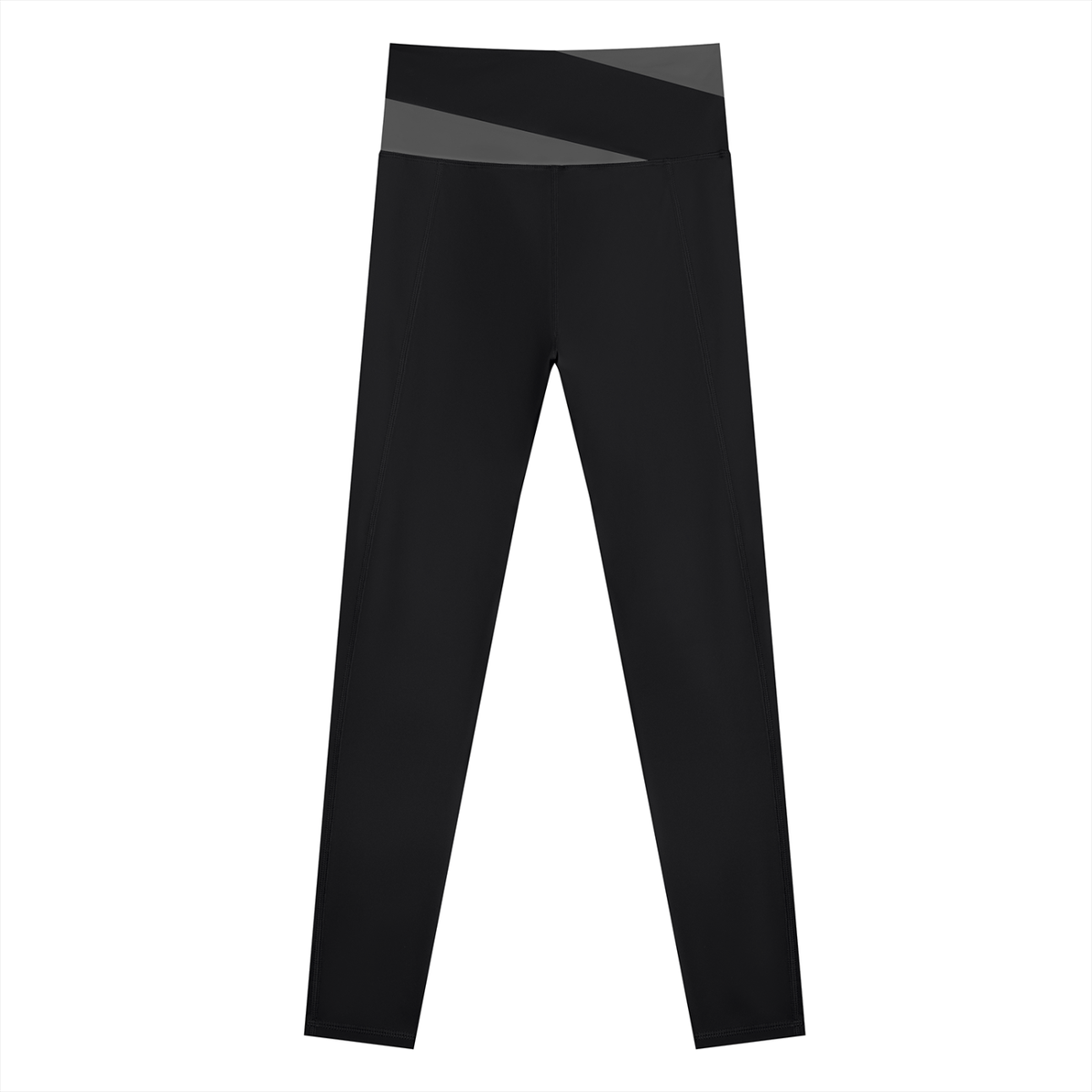 NEVER DEFEATED BLOCK YOGA LEGGINGS 'BLACK'