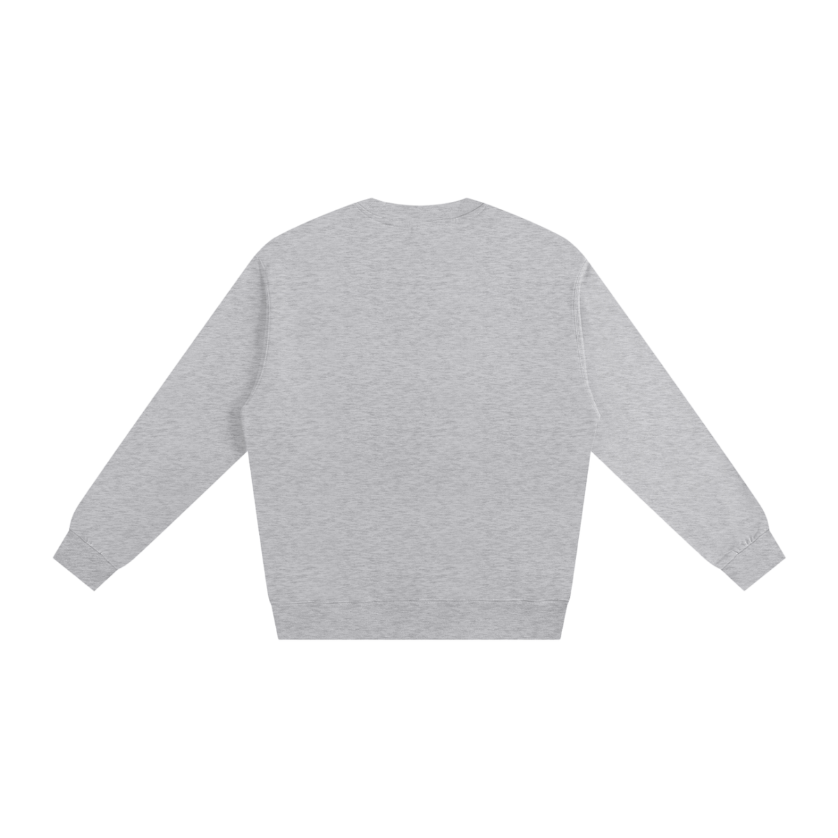 NEVER DEFEATED HEAVYWEIGHT SWEATSHIRT ‘GRAY’