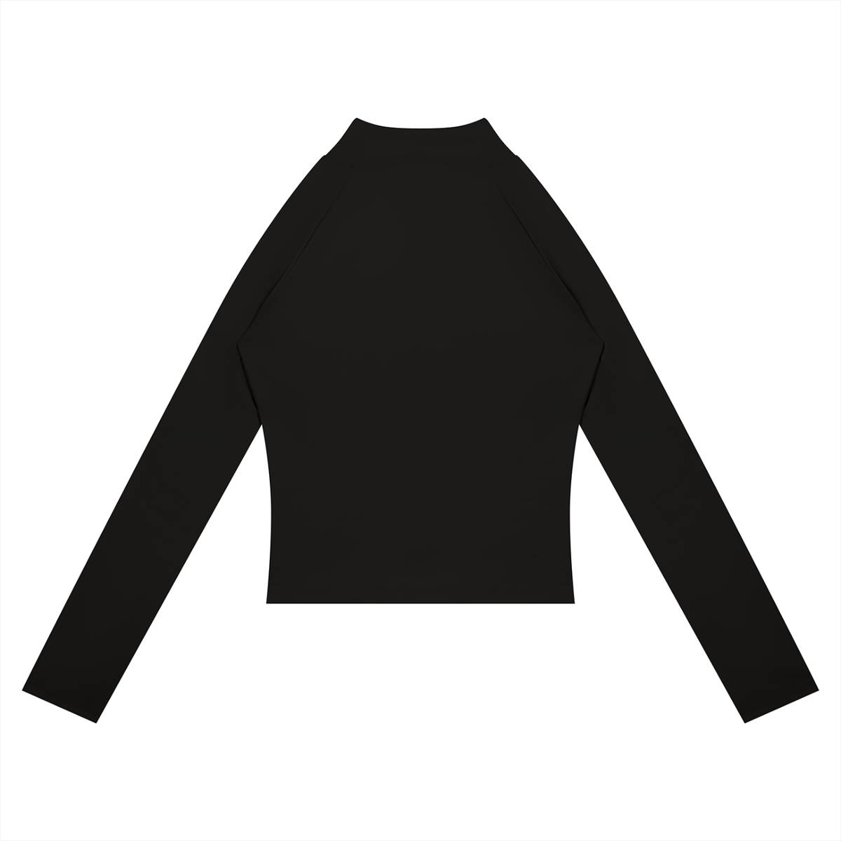 NEVER DEFEATED PANELED YOGA JACKET 'BLACK'