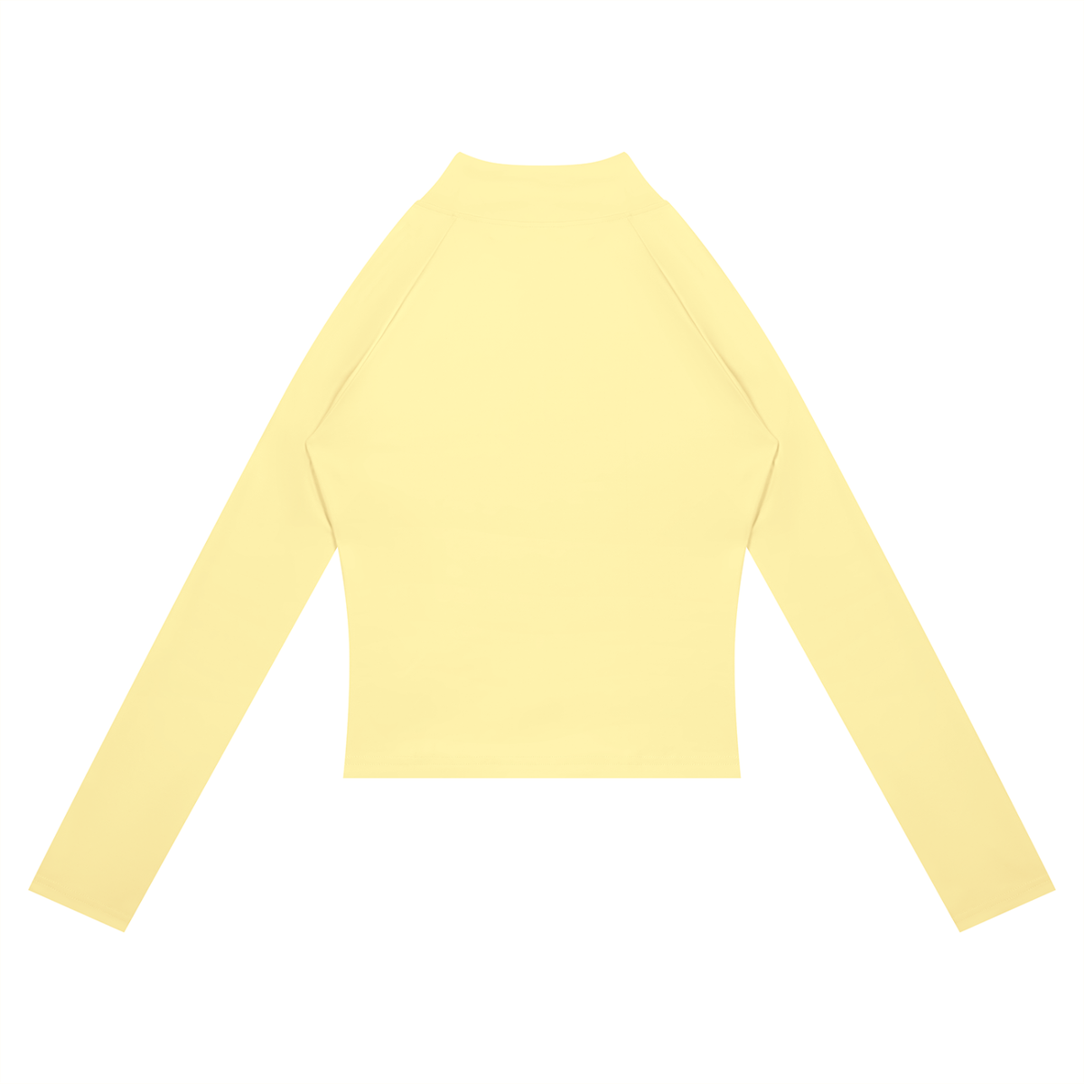 NEVER DEFEATED PANELED YOGA JACKET 'YELLOW'