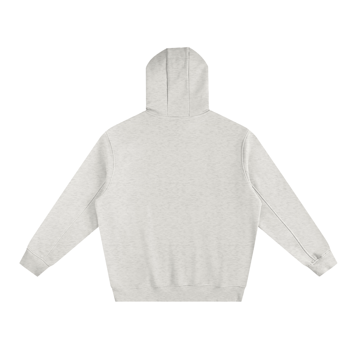 NEVER DEFEATED HIGH NECK HOODIE ‘WHITE’