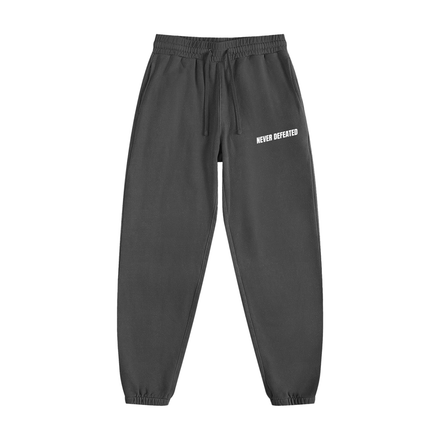 NEVER DEFEATED SWEATPANTS 'VOLUME 1' GRAY