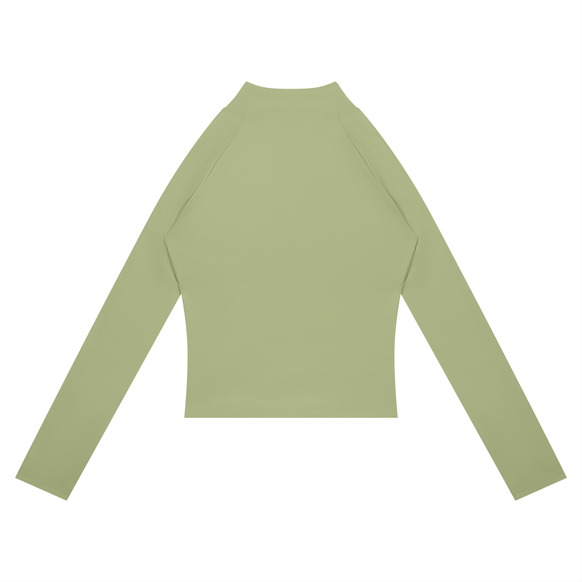 NEVER DEFEATED PANELED YOGA JACKET 'GREEN'