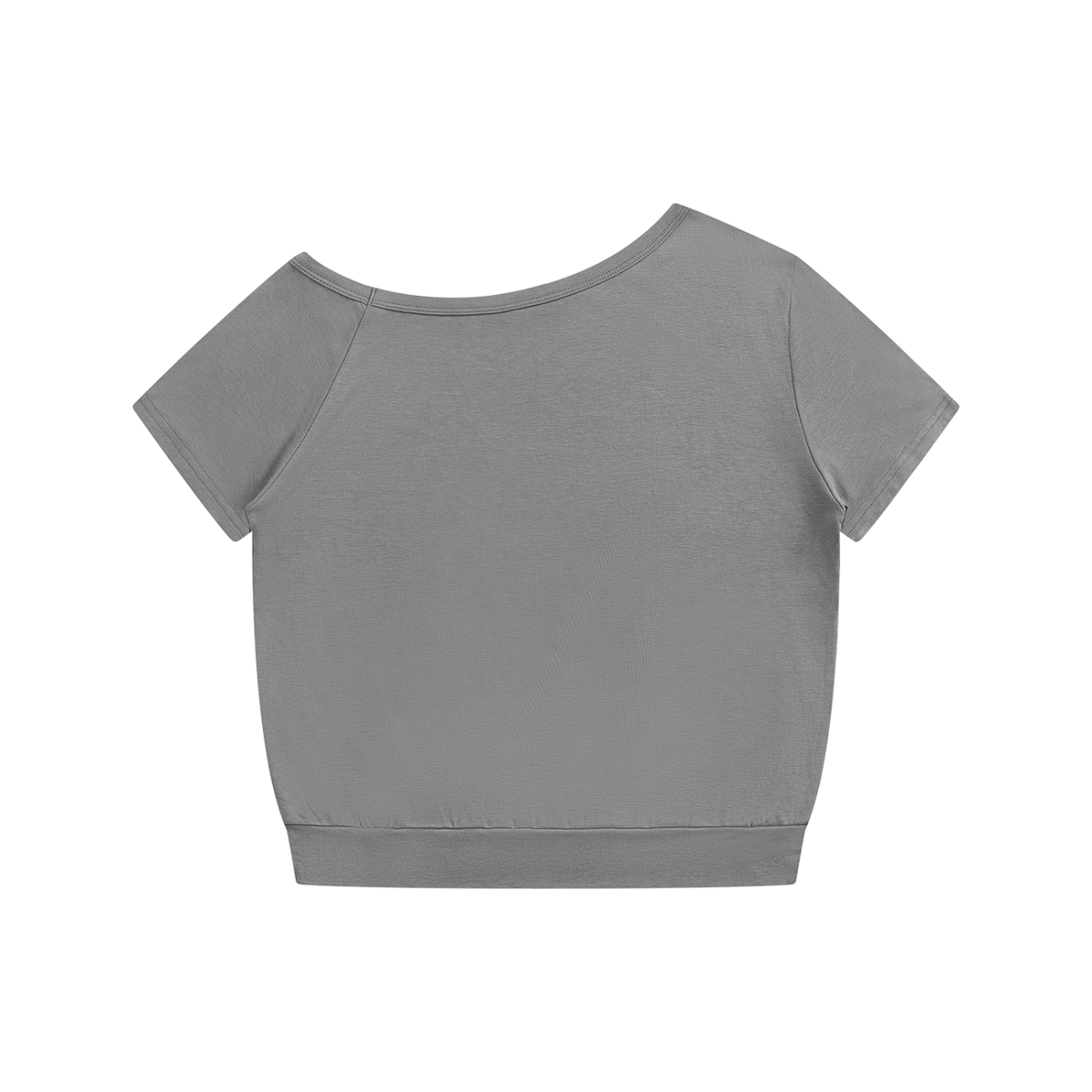 NEVER DEFEATED HIGH WAISTED YOGA SHORTS 'GRAY'