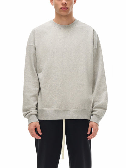 NEVER DEFEATED HEAVYWEIGHT SWEATSHIRT ‘GRAY’